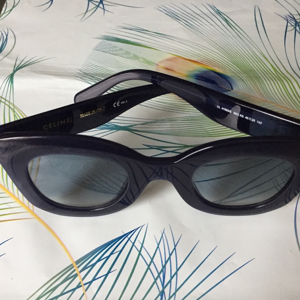 SOLD Celine Marta Blue Sunglasses 41093/S - Picture 6 of 6